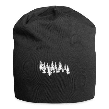 White Tree Trees - Jersey Beanie - black - Front