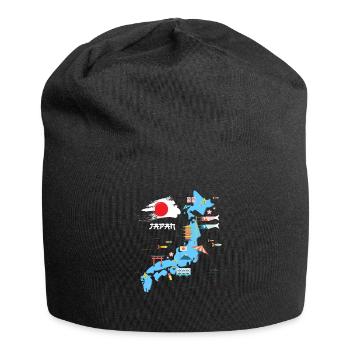Japan - Jersey-Beanie - Schwarz - Vorne