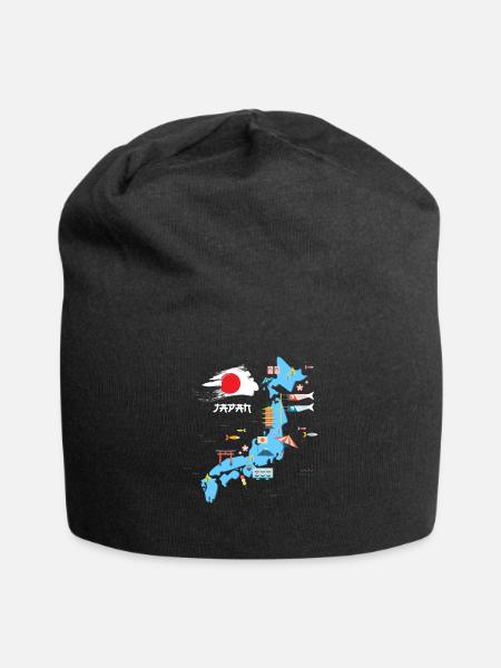 Japan - Jersey Beanie - black