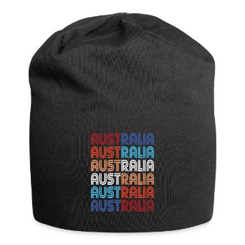 Australien - Jersey-Beanie - Schwarz - Vorne