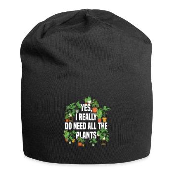 Jardiniers jardiniers amateurs - Bonnet en jersey - noir - Devant