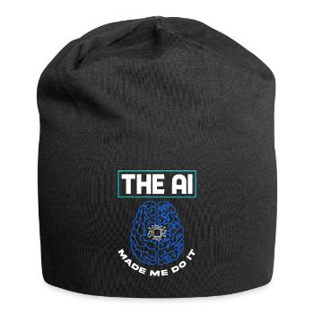 Artificial intelligence has led me to - Jersey Beanie - black - Front