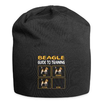 Beagle Guide To Training Dog Obedience - Bonnet en jersey - noir - Devant