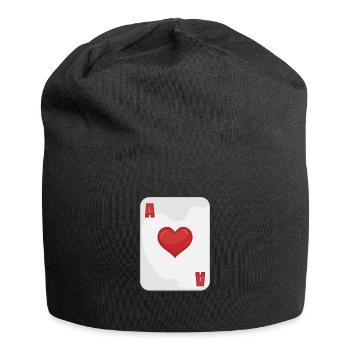 Ass Card - Jersey Beanie - black - Front