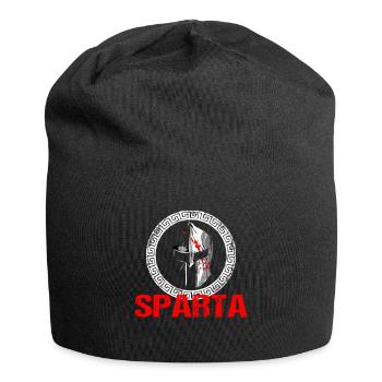 Sparta Krieger Greece Grece Malaka cadeau - Bonnet en jersey - noir - Devant