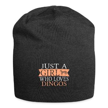Girl Dingo, Dingo - Jersey-Beanie - Anthrazit - Vorne