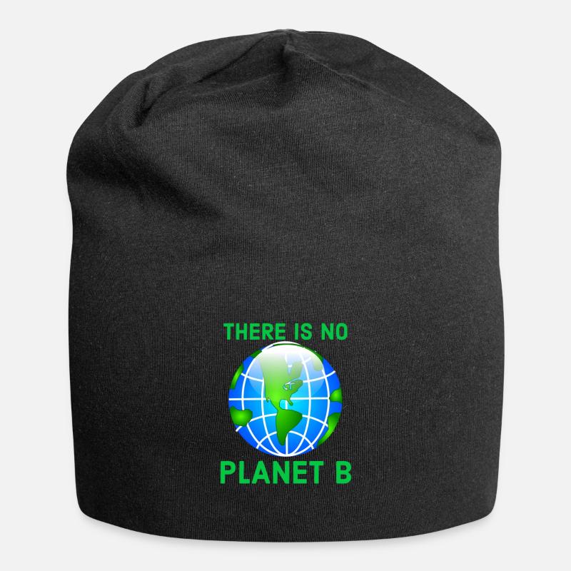 Umwelt, Klimawandel, Klimawandel - Jersey-Beanie - Schwarz