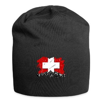 Suisse - Bonnet en jersey - noir - Devant