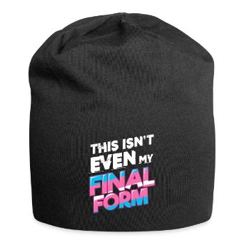 Funny transgender - Jersey Beanie - black - Front