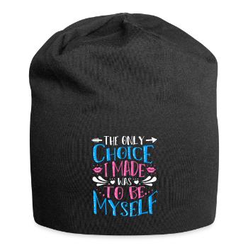 Support Transgender - Jersey Beanie - black - Front