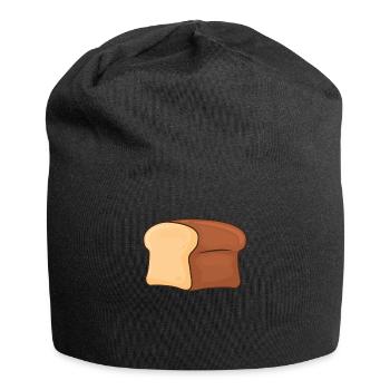 Brot Backen - Jersey-Beanie - Schwarz - Vorne