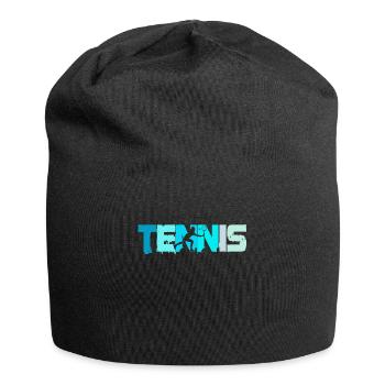 Tennis coach Tennis player Tennis player - Jersey Beanie - black - Front