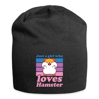 Hamster Field Hamster Gold Hamster Mom Gift - Jersey Beanie - black - Front