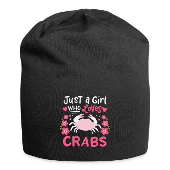 Crab seafood - Jersey Beanie - black - Front