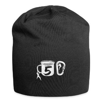 Klettern 50 - Jersey-Beanie - Schwarz - Vorne
