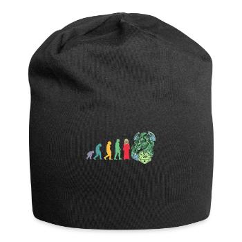 RPG Game Evolution Gamer D20 Dice Pen and Paper - Jersey Beanie - black - Front