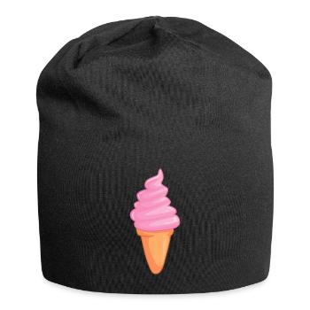 Glace - Bonnet en jersey - noir - Devant