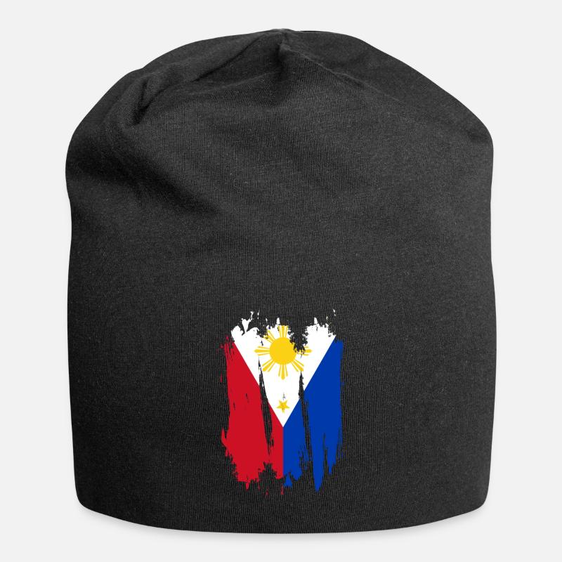 Philippines - Bonnet en jersey - noir