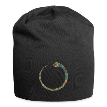 Serpent Signes du zodiaque Amérindiens - Bonnet en jersey - noir - Devant