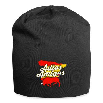 Spanien - Jersey-Beanie - Schwarz - Vorne