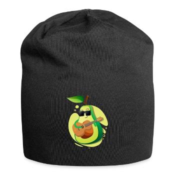 Avocado - Jersey-Beanie - Schwarz - Vorne