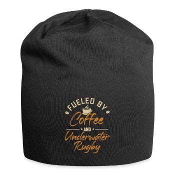 Alimenté Par Le Café Et Le Rugby Sous-Marin Uwr - Bonnet en jersey - noir - Devant