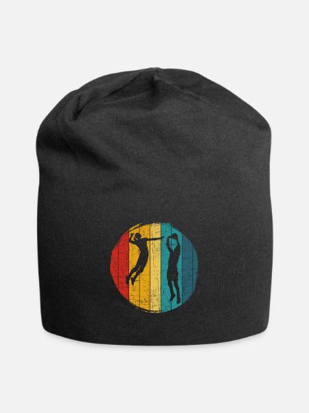 Volleyball Beach-Volleyball Volleyball-Spieler - Jersey-Beanie - Schwarz