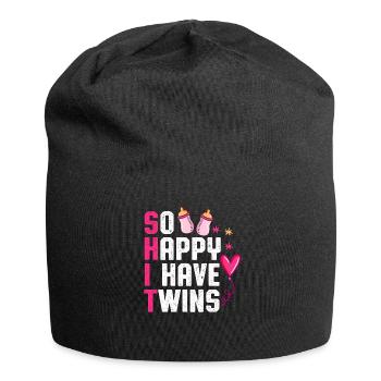 I have Twins - Jersey Beanie - black - Front