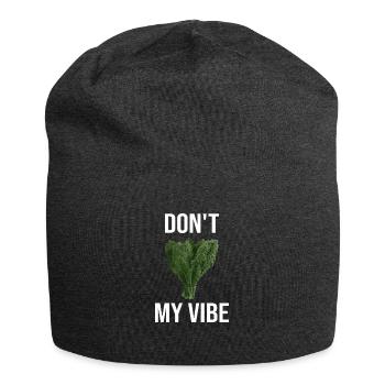 Grünkohl Don't Kale My Vibe Kohltour - Jersey-Beanie - Anthrazit - Vorne