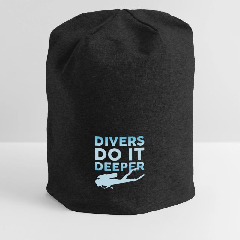 Plongée Plongée Plongée Diving mer eau Dive cadeau Bonnet en jersey