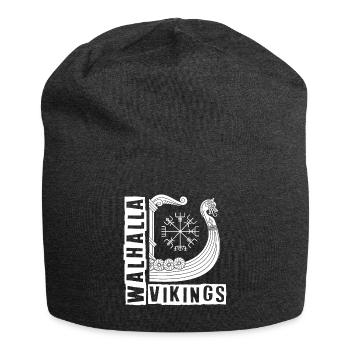 Walhalla Vikings - Jersey Beanie - charcoal grey - Front