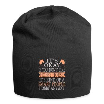 Hobby Horse - Jersey-Beanie - Schwarz - Vorne