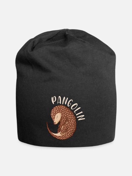 Cadeau doux pangolin pangolin - Bonnet en jersey - noir