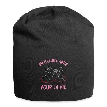 Meilleure Amie Pour La Vie - Bonnet en jersey - noir - Devant