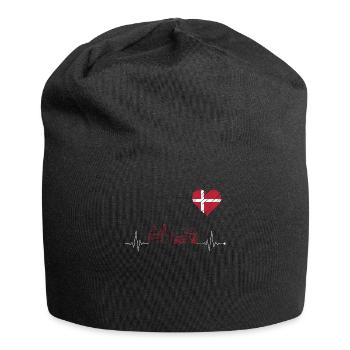 Danemark Skyline - Bonnet en jersey - noir - Devant