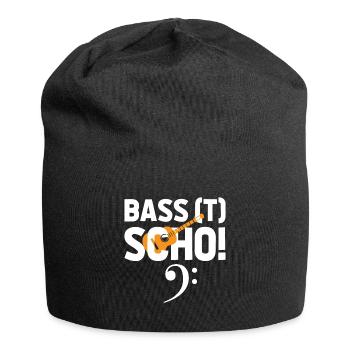 Das wird schon passen Chor - Jersey-Beanie - Schwarz - Vorne