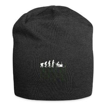 Evolution Computer Enticklung BrushIng Gift - Jersey Beanie - charcoal grey - Front