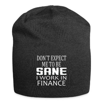 Buchhalter Finanzen Rechnungswesen Accountant - Jersey-Beanie - Anthrazit - Vorne