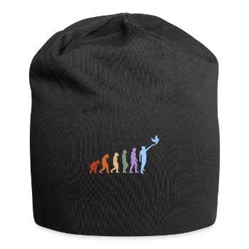Pigeonniers Pigeons pigeons Evolution - Bonnet en jersey - noir - Devant