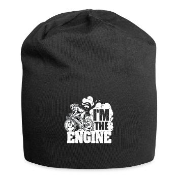 I'm the engine - Jersey-Beanie - Schwarz - Vorne