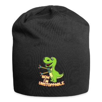 Now I Am Unstoppable - Jersey-Beanie - Schwarz - Vorne