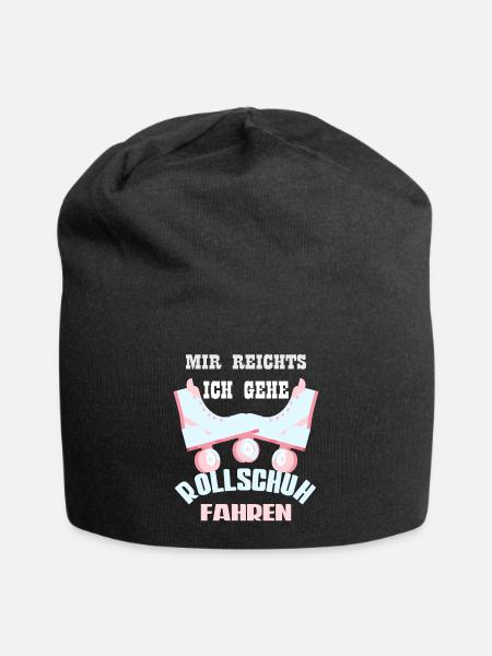 Rollschuh Rollschuhe Rollschuhlaufen Geschenk - Jersey-Beanie - Schwarz