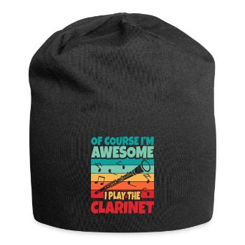 Clarinette - Bonnet en jersey - noir - Devant