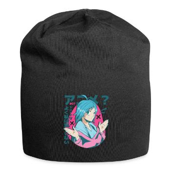 Pas anime - Bonnet en jersey - noir - Devant