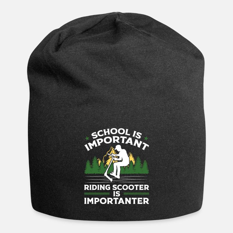 Cools Cascades Scooter Scooter Scooter cadeau - Bonnet en jersey - noir