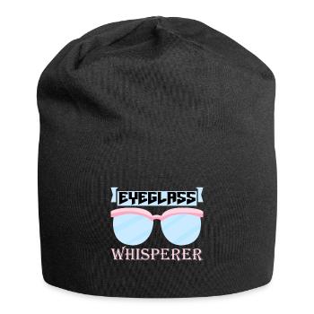 Optician Sayings Optometrist Optics - Jersey Beanie - black - Front