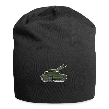 tank - Jersey Beanie - black - Front