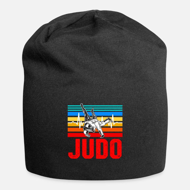 judo - Jersey Beanie - black