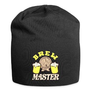 Brewer Beer Brewer Brewing Brewery Gift - Jersey Beanie - black - Front