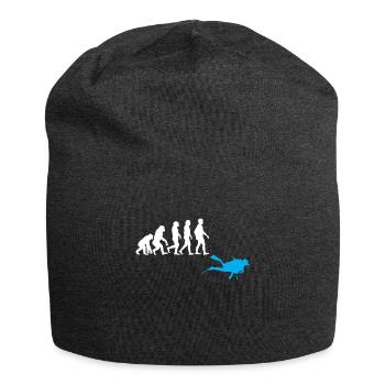 Diving Evolution - Jersey Beanie - charcoal grey - Front